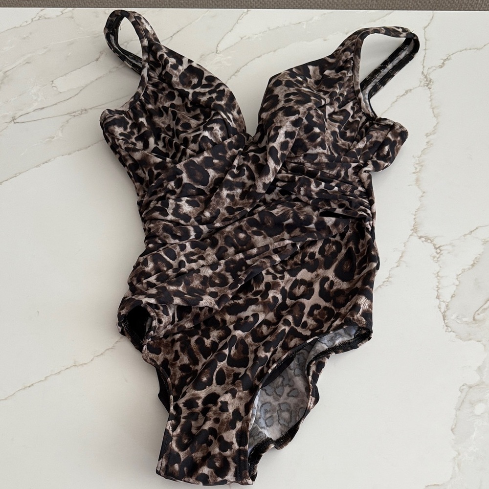 Miraclesuit Animal Print Swimsuit